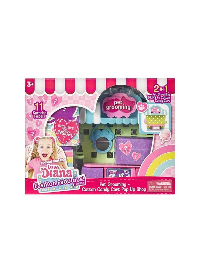 Love Diana Fashion Fab 2 in 1 Playset - Pet Grooming - Suitable For 3 years+  - Image 3
