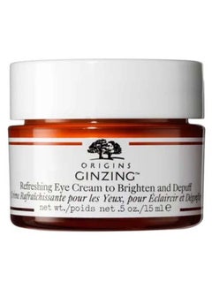 Ginzing Refreshing Eye Cream To Brighten And Depuff 15ml