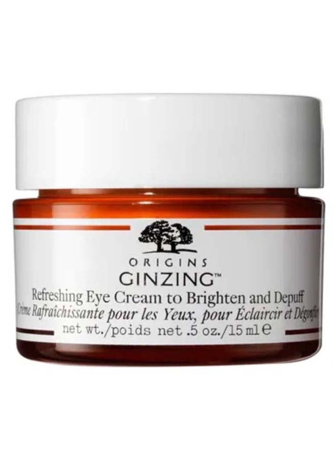 Origins - Ginzing Refreshing Eye Cream To Brighten And Depuff 15ml - Image 1