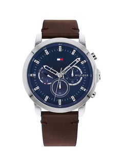 Men's Leather Analog Wrist Watch 1791797