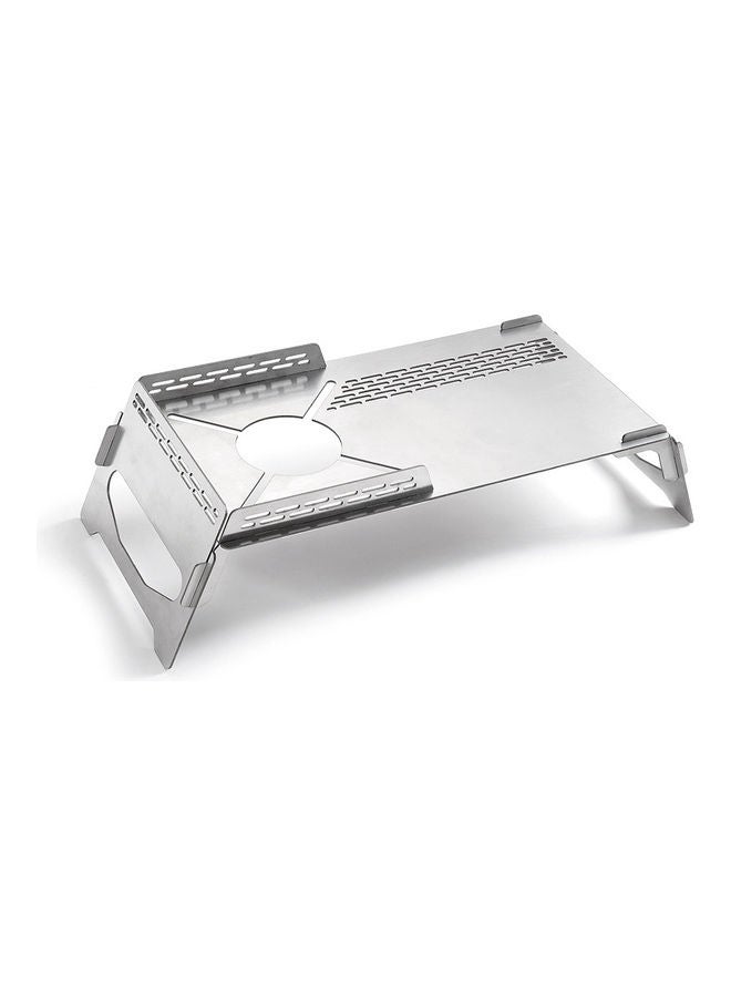 Generic - Stainless Steel Stove Stand 36x16x10cm - Image 1