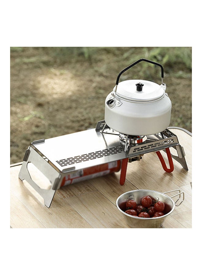 Generic - Stainless Steel Stove Stand 36x16x10cm - Image 1
