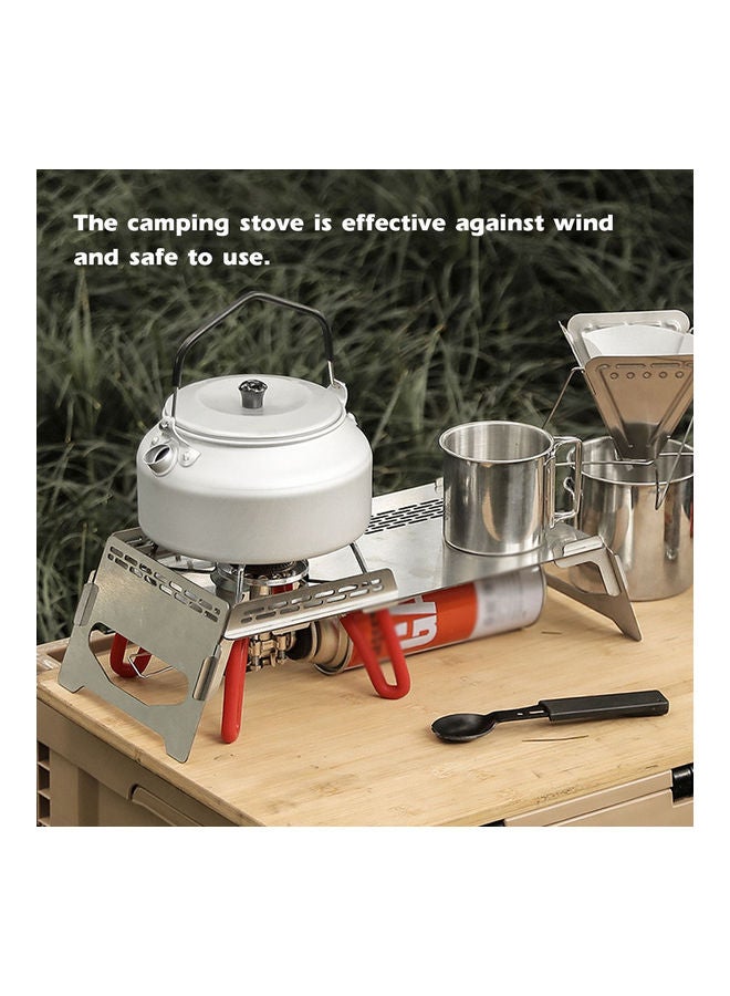 Generic - Stainless Steel Stove Stand 36x16x10cm - Image 1