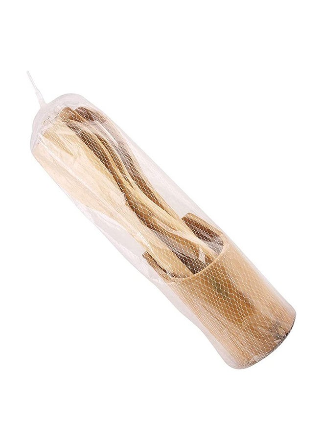 كلاسي تاتش طقم ملاعق خشبية للطهي والتقديم مع حامل مكون من 5 قطع بيج 30سم - Image 3