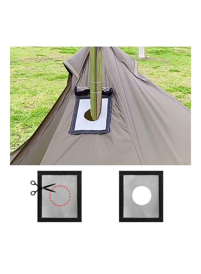 Generic Fireproof Tent Stove Jack 23x20cm - Image 4
