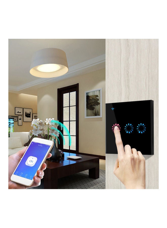 Generic 2-Piece Smart Switch Set Black  - Image 2