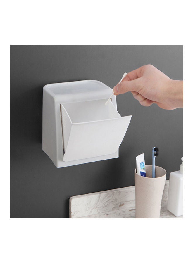 Generic Rebound Nail Free Trash Box Grey/White 14.5x12.5x14.9cm  - Image 5