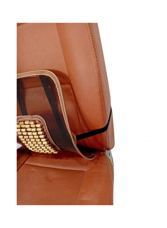 2-Piece Wood Beaded Cooling Ventilated Cushion Cover Set - Image 4