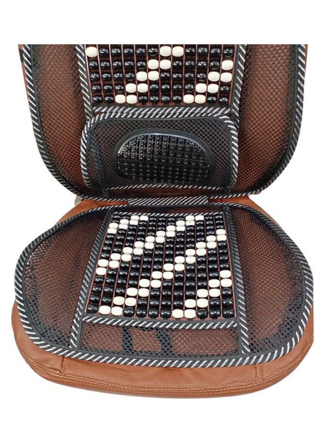 غطاء وسادة تبريد من الخشب جيد التهوية للسيارة - Image 3