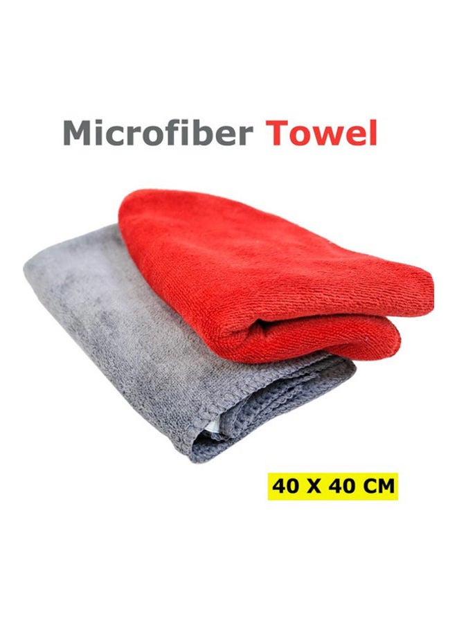 2-Piece Car Cleaning Microfiber Towel - Image 1