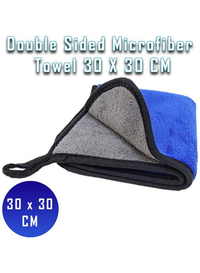 Generic Dual-Sided Car Cleaning Microfiber Towel  - Image 2