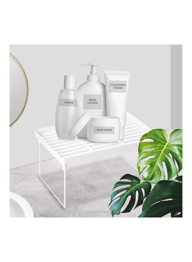 Generic Stackable Countertop Shelf White  - Image 4
