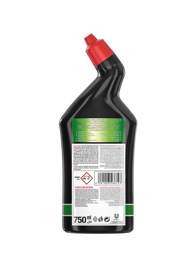 Jif Toilet Cleaner Lime Power Hard Surface Cleaners Multicolour 750ml  - Image 3