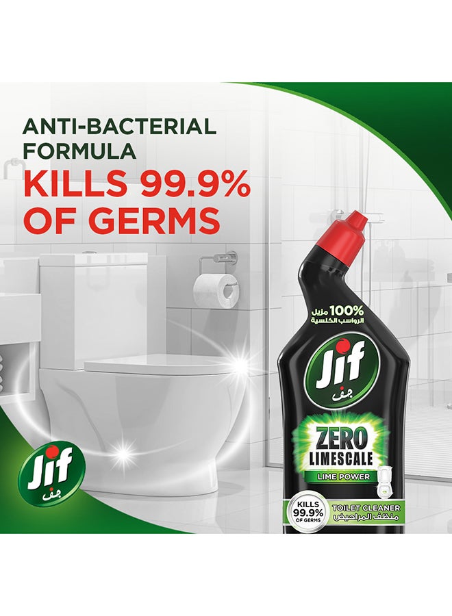 Jif Toilet Cleaner Lime Power Hard Surface Cleaners Multicolour 750ml  - Image 4