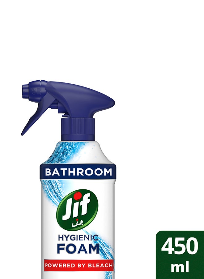 Jif Foam Bathroom Spray Hard Surface Cleaners Multicolour 450ml - Image 2