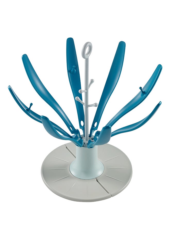 BEABA - Flower Foldable Draining Rack - Blue - Image 1