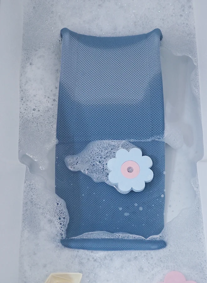 BEABA Baby Bath Seat Ergonomic Ideal For Newborns Made In France Parma Grey