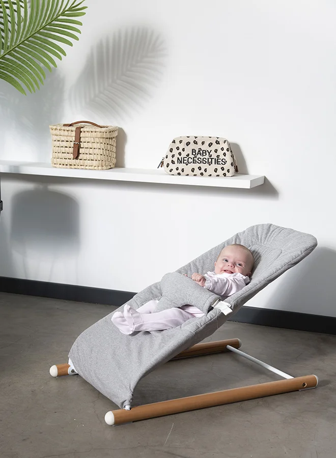 CHILDHOME Evolux Bouncer With Cover - Grey