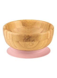 Bamboo Baby Bowlsilicone Suction, Suction Plates And Bowls For Toddlers 6 Months And Older - Pink - v1629808610/N50359477A_2