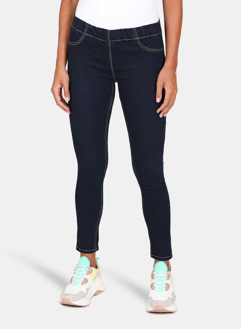 OFFROAD - Basic Jeggings Dark Blue - Image 1