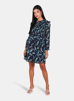 OFFROAD Casual Dress Navy Blue/Black  - Image 3