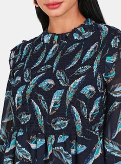 OFFROAD Casual Dress Navy Blue/Black  - Image 4