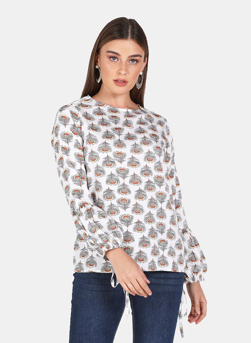 Casual Aop Top Multicolour - v1629811404/N49806017V_1