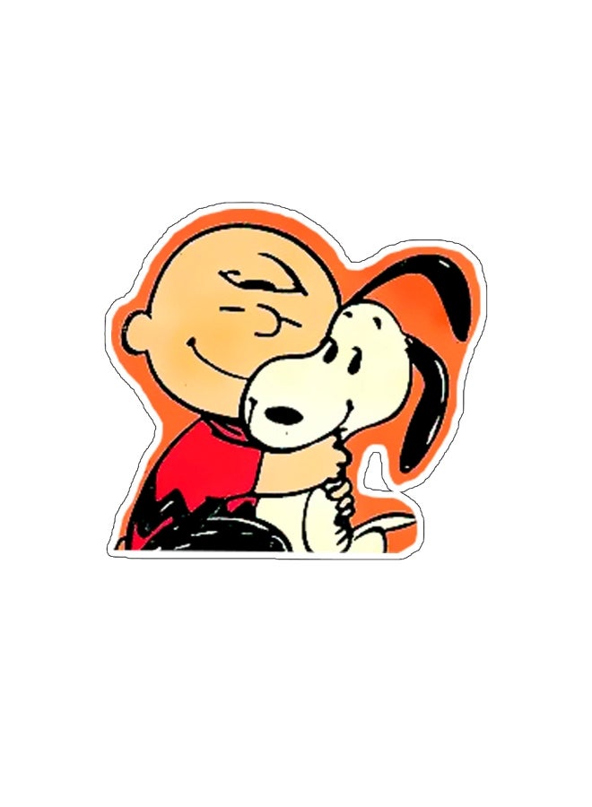 BP Snoopy Printed Wall Sticker Multicolour 10x10cm