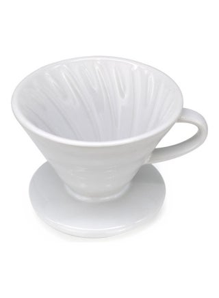Coffee Dripper White 12 x 11.2 x 8.6cm - v1629817670/N50377535A_1