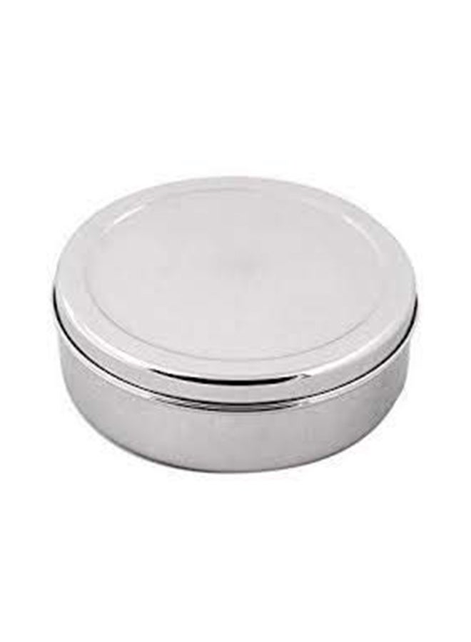 Stainless Steel Container With Lid Silver 17x2.5x6.5cm  - Image 1