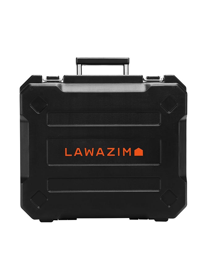 LAWAZIM Heavy Duty Cordless Drill Set Black/Orange - Image 4