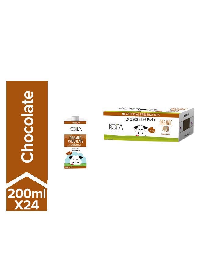 Koita Organic Milk Chocolate 200ml Pack of 24  - Image 1