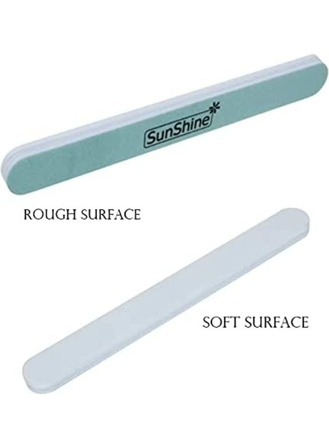 مبرد أظافر 600/3000 يجعلها فائقة اللمعان من 5 قطع متعدد الألوان - Image 2