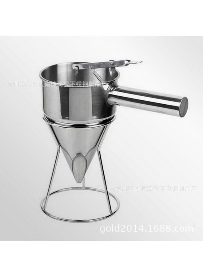 Kitchen Oil Dispenser Silver 22x15x14cm