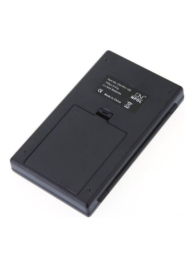 LCD Pocket Weighing Electronic Scale Black - Image 2