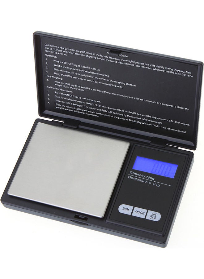 LCD Pocket Weighing Electronic Scale Black - Image 3