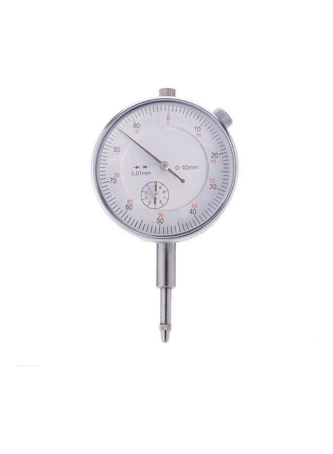 Generic 0.01mm Round Dial Accuracy Measurement Instrument Black/Silver  - Image 1