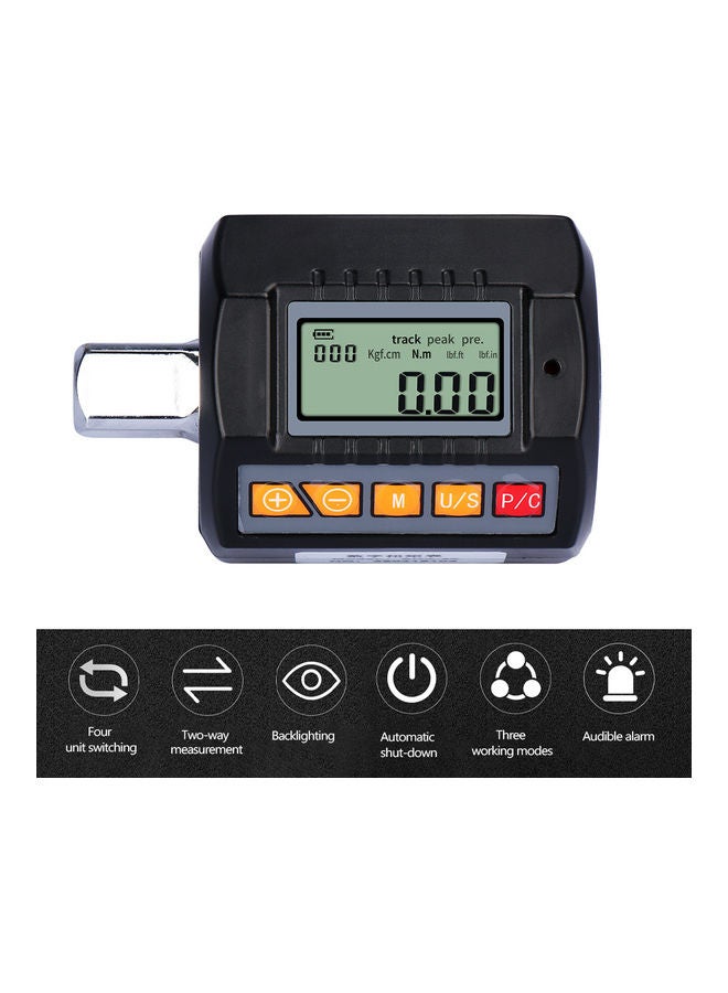 135N.m Digital Electronic Torque Meter Black - Image 5