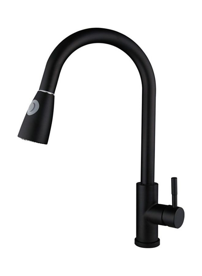صنبور مطبخ قابل للسحب أسود 62x26x6سم  - Image 1