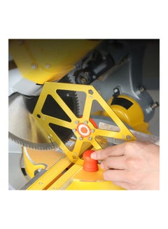 Generic Aluminum Alloy Six Square Ruler With Magnetism Gold  - Image 3