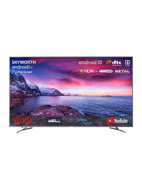 75 Inch LCD UHD 4K  SMART Android, With build in receiver  TV Model (2021) 75SUC9300 Black