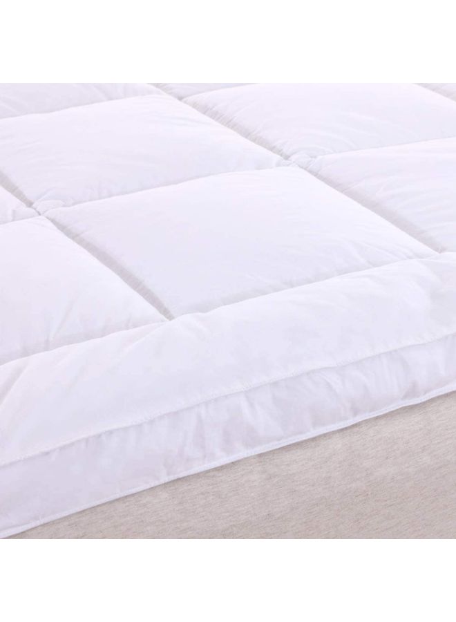 Maestro - Solid Mattress Topper Cotton White 200x200cm - Image 1