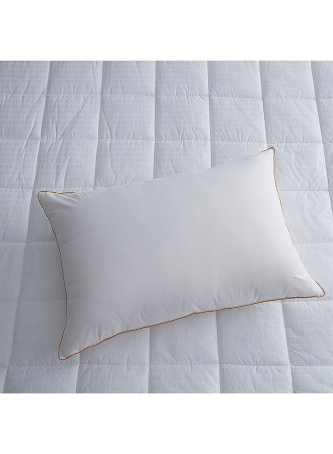 Blueberry - Premium Quality Piping Pillow cotton White 50x75cm - Image 1