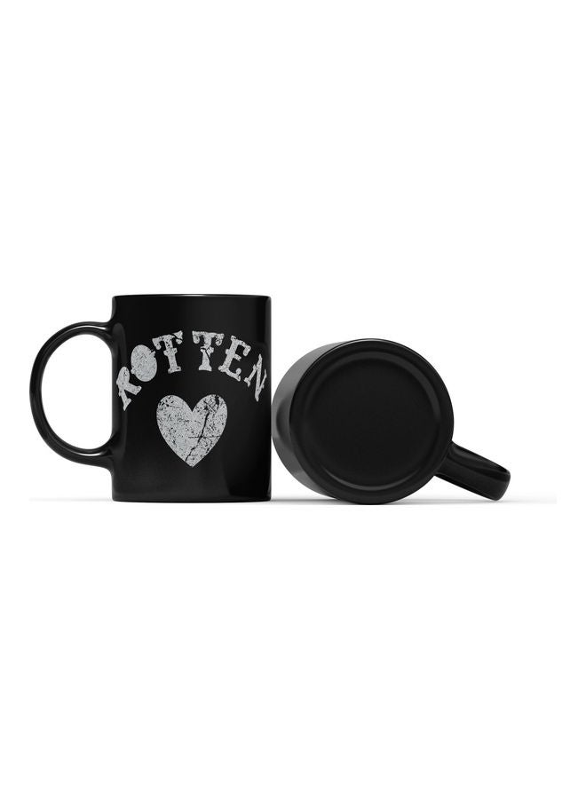 LOUD UNIVERSE Rotten Printed Coffee Mug Black/Grey  - Image 2