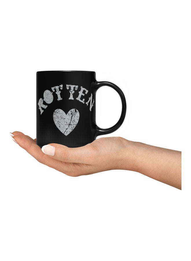 LOUD UNIVERSE Rotten Printed Coffee Mug Black/Grey  - Image 3