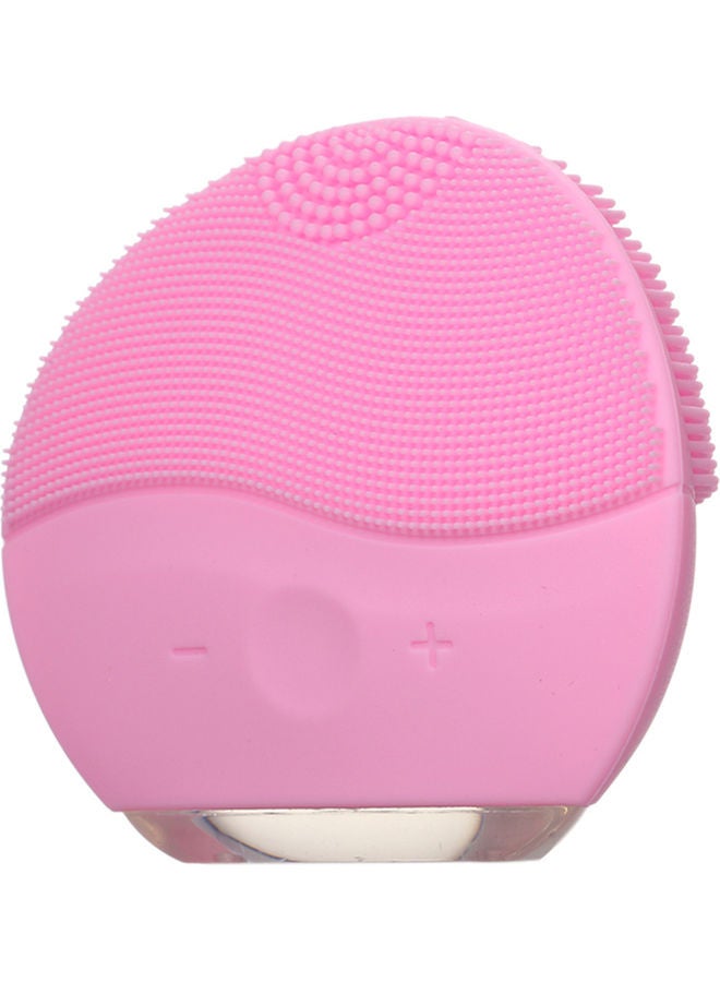 Electric Deep Cleaning Silicone Brush Pink - Image 1