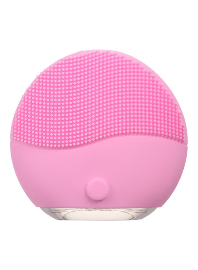 Electric Deep Cleaning Silicone Brush Pink - Image 2