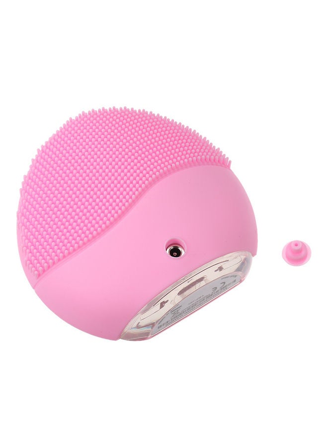 Electric Deep Cleaning Silicone Brush Pink - Image 3