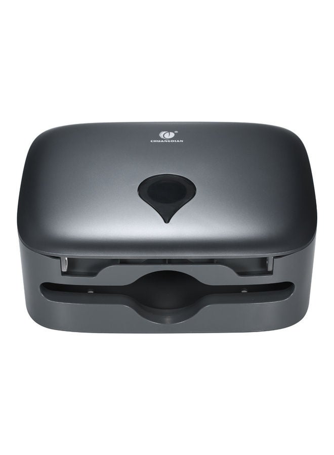 CHUANGDIAN Wall Mounted Tissue Dispenser Grey 26.5x10x21cm - Image 3