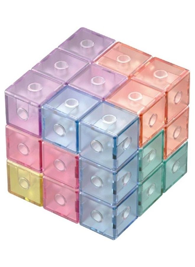 BGM Card Magnetic Building Blocks Cube Assembling Puzzle Toy - Image 1